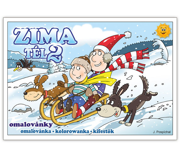 Omalovánky A5 Zima 2 951107