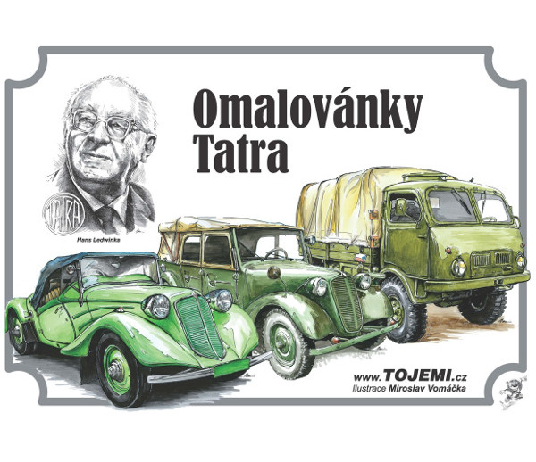 Omalovánky Lux A5 Tatra 940514