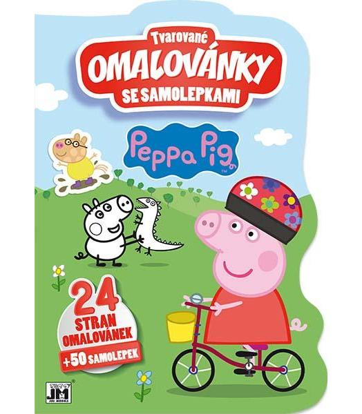 Omalovánky tvarované Prasátko Peppa 953691