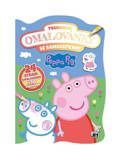 Omalovánky tvarované Prasátko Peppa Pig 946907