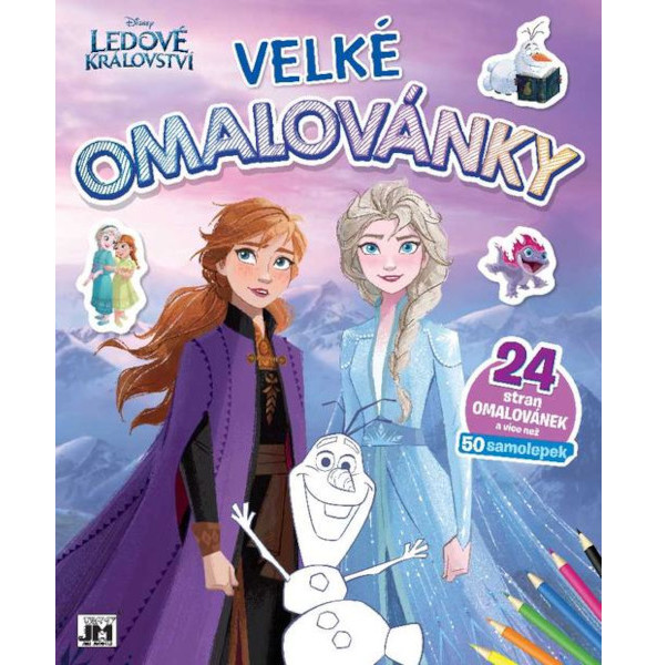 Omalovánky velké Ledové království 946380