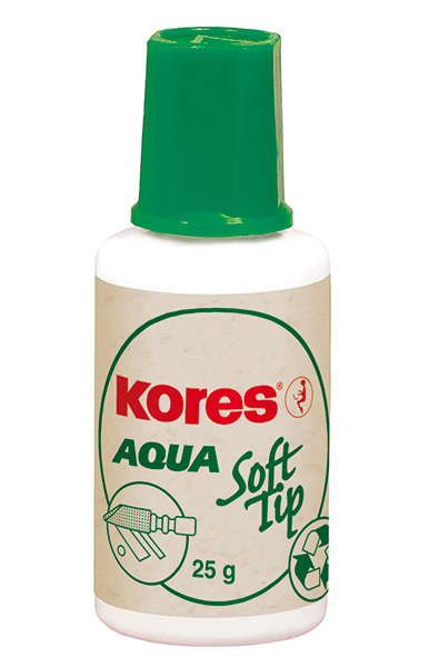 Opravný lak Kores Soft Tip Aqua 170130