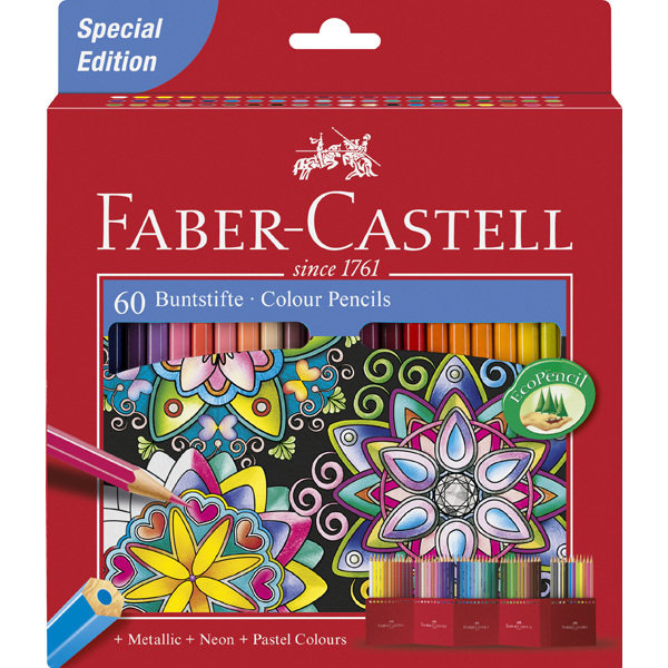 Pastelky Faber Castell 60ks 302963