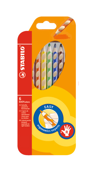 Stabilo Pastelky EASYcolors 332/6 6ks 957049