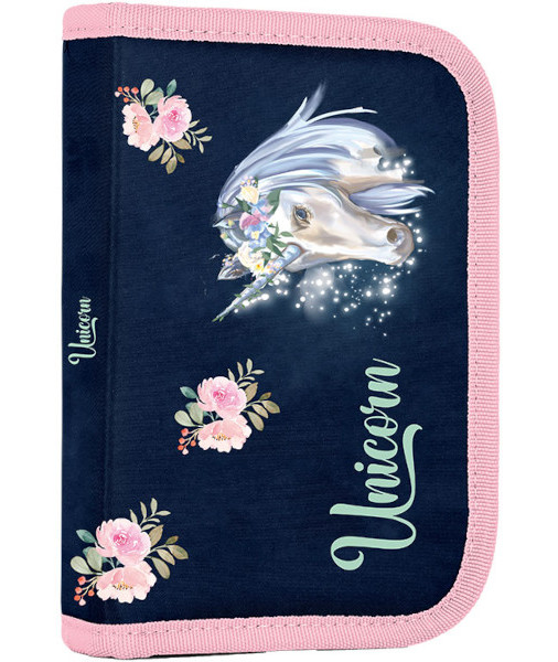 Oxybag Penál 1 p. 2 chlopně, prázdný Unicorn 309296