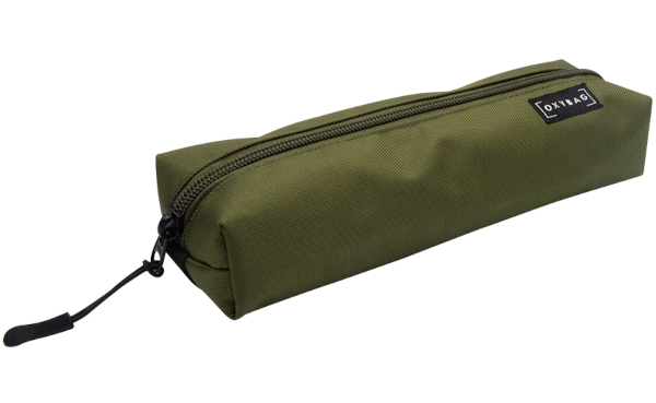 Penál pouzdro etue PU široká elastic Runner Olive 313320