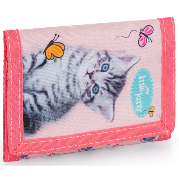 Oxybag Dětská textilní peněženka Kočka 309418