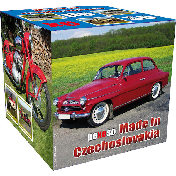 Pexeso made in Czechoslovakia v papírovém boxu 957457