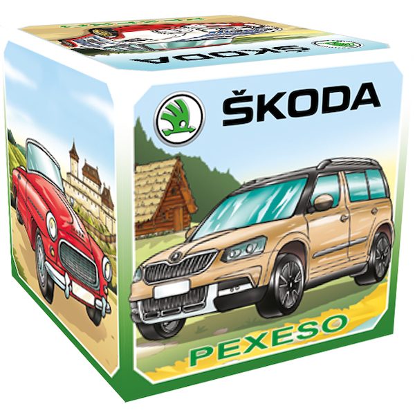 Pexeso Škoda v papírovém boxu 940568