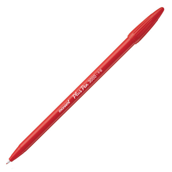 Popisovač Plus Pen 3000 červený 198323