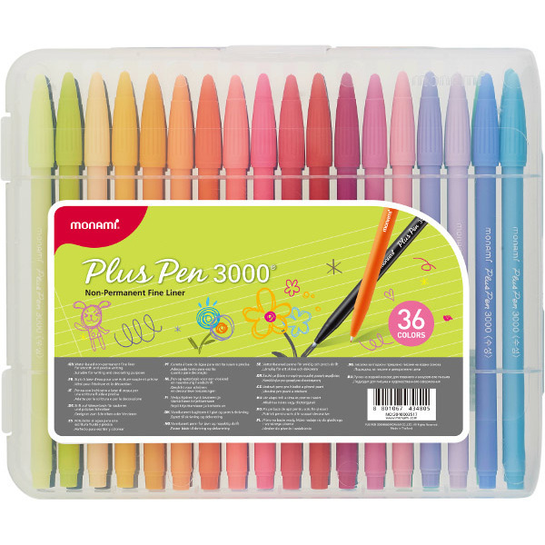 Popisovač Plus Pen 3000 sada 36 barev 198327