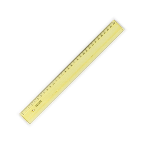 Pravítko 30 cm žluté 110405