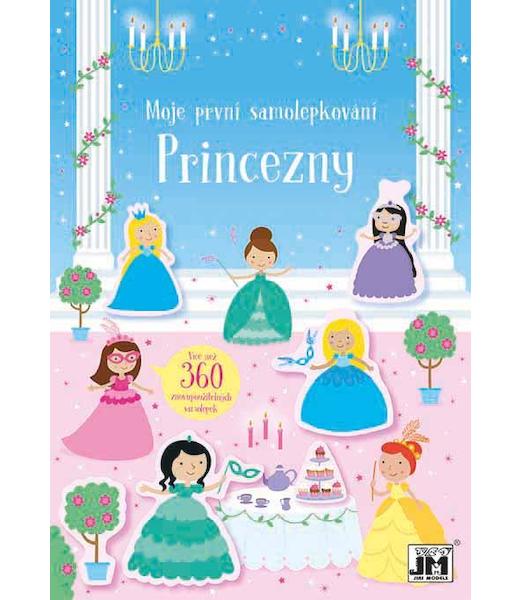 První samolepkování Třpytivé princezny 308044