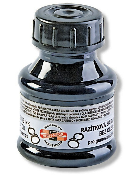 Koh-i-noor barva razítková černá 50 g 170184