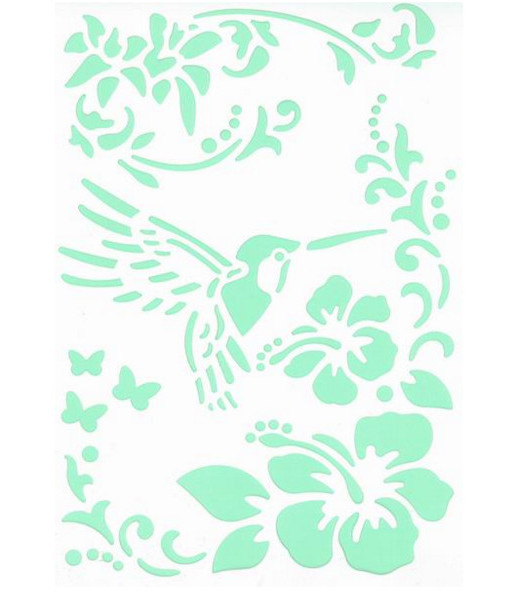 Šablona plastová Hummingbird Kolibřík 224173