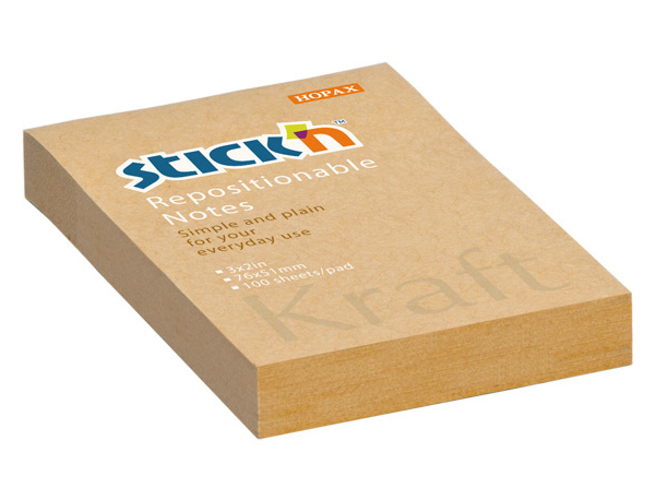 Samolepicí bloček Stick'n Kraft 76x51mm 119759