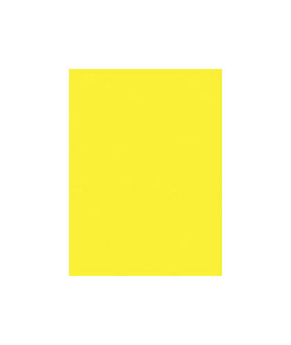 Samolepicí etikety 210x297mm 100ks fluorescentní žlutá 119445