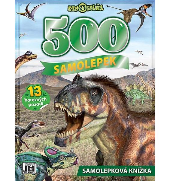 Samolepková knížka Dinosauři 500 samolepek 309171