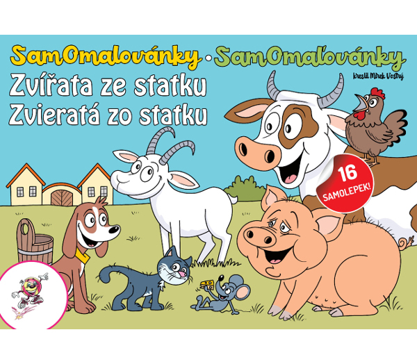 Samomalovánky A5 Zvířata ze statku 944478