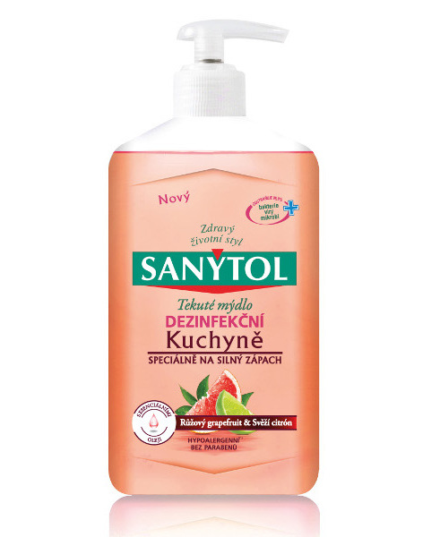 Sanytol dezinfekční mýdlo do kuchyně 250ml 401085