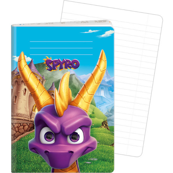 Sešit A6 Spyro linkovaný 644 40 listů 313076