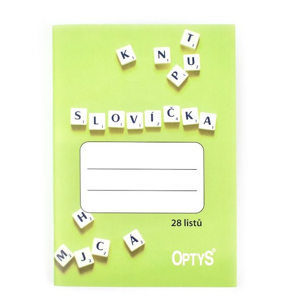 Optys 1463 sešit na slovíčka A6 938979