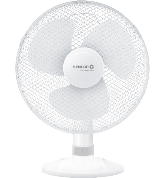 Stolní ventilátor Sencor 30 cm bílý 219516
