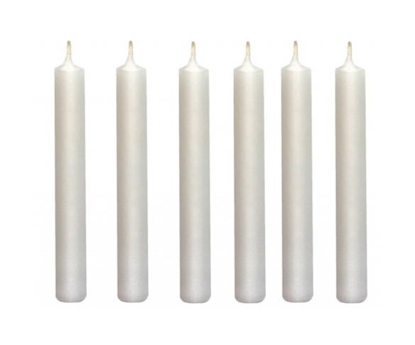 Svíčky do lampionů 10cm 6ks 930913