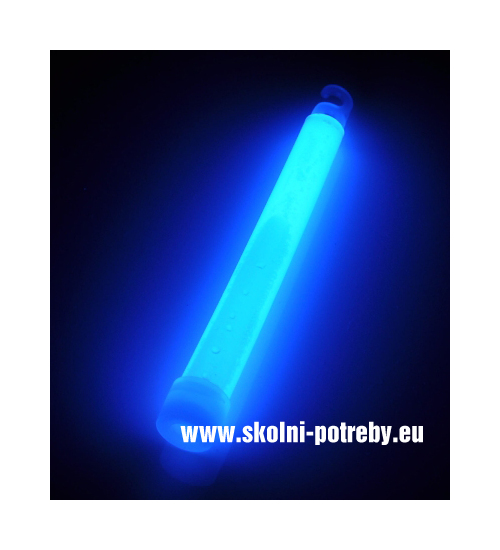 Svítící tyč Sport 16 cm modrá 1ks 302396