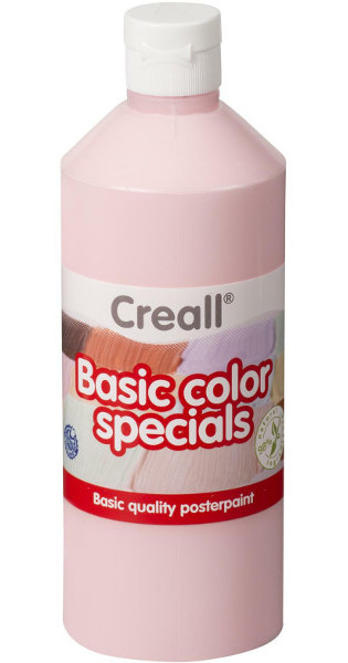 Tempera Creall basic 500ml růžová pastelová 999648