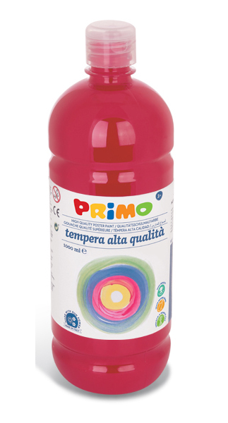 Tempera Primo 1000ml šarlatově červená 935552