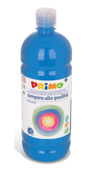 Tempera Primo 1000ml světle modrá 935556