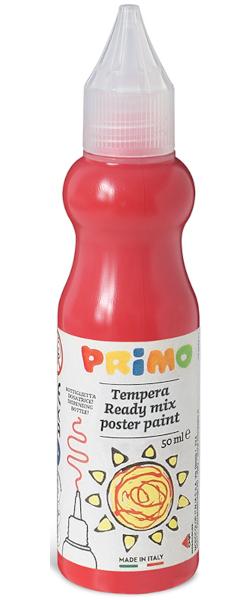 Temperová barva 3D Primo 50ml červená 945180