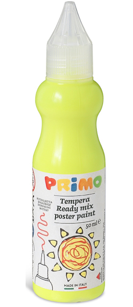 Temperová barva 3D Primo 50ml Fluo žlutá 945186