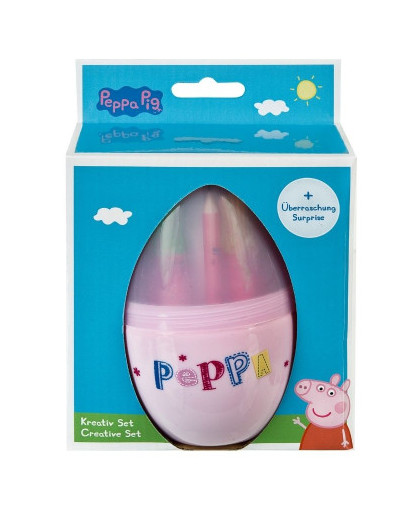 Vejce s výtvarnými potřebami M Peppa Pig 952749