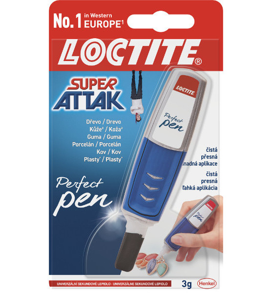 Loctite Vteřinové lepidlo Perfect pen 3g 172094