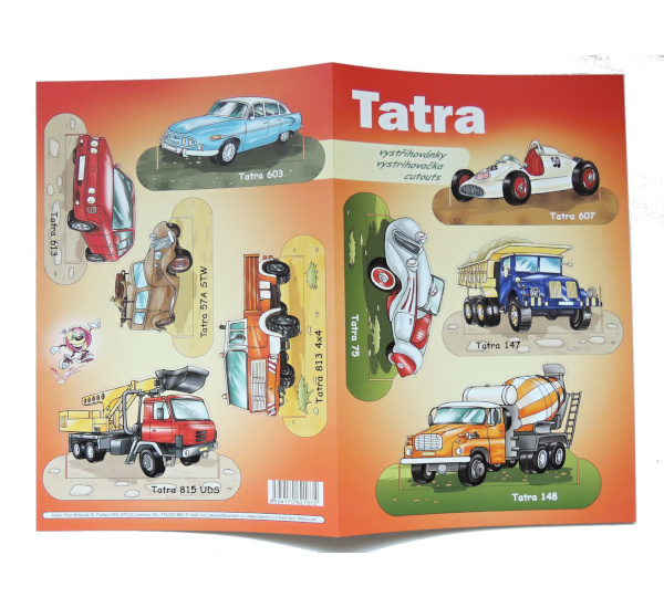 Vystřihovánky A3 Tatra 954539