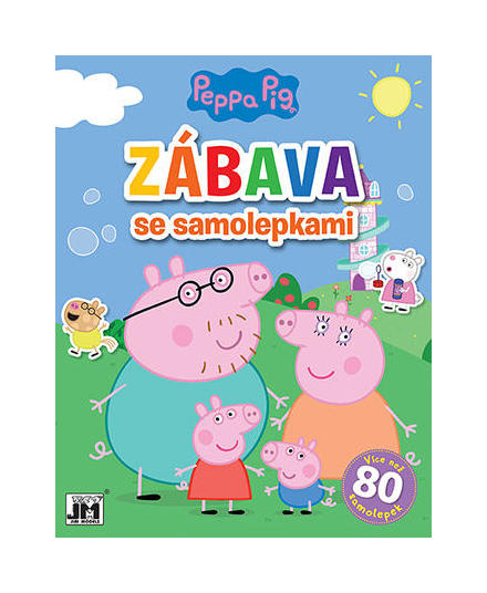 Zábava se samolepkami Prasátko Peppa 309460