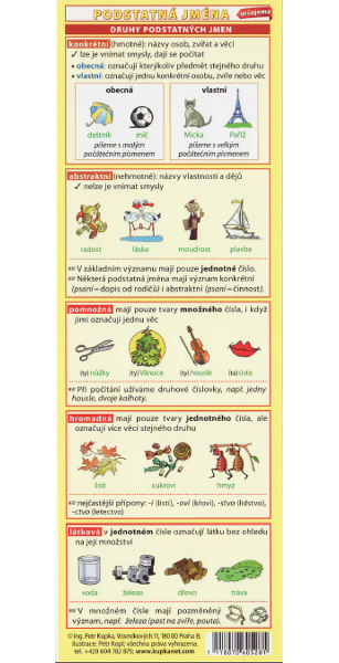 Záložka Podstatná jména (určujeme) 939084