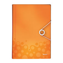 Aktovka na spisy s přihrádkami WOW oranžová