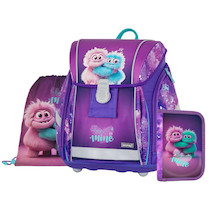 Aktovka školní Premium Light Monster sada