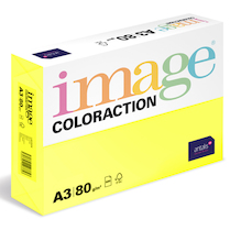 Barevný papír Image Coloraction A3 80g středně žlutá 500 ks