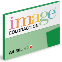 Barevný papír Image Coloraction A4 80g intenzivní tmavě zelená 100 ks