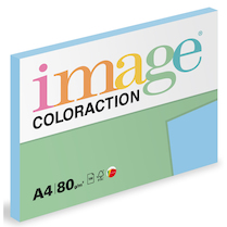Barevný papír Image Coloraction A4 80g pastelová ledově modrá 100 ks