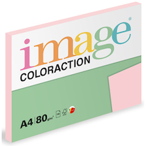 Barevný papír Image Coloraction A4 80g pastelově růžová 100 ks