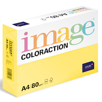 Barevný papír Image Coloraction A4 80g pastelově žlutá 500 ks