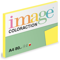 Barevný papír Image Coloraction A4 80g středně žlutá 100 ks