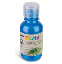 Barva na textil Primo Metal 125ml modrá