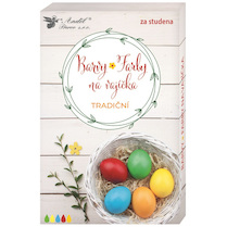 Barvy na vajíčka tradiční 5ks v balení