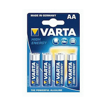 Baterie alkalická Varta Energy AA R06 4ks